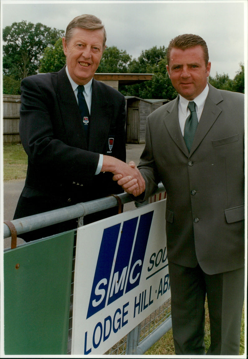 Peter Wilson & Mick Woodley - Vintage Photograph