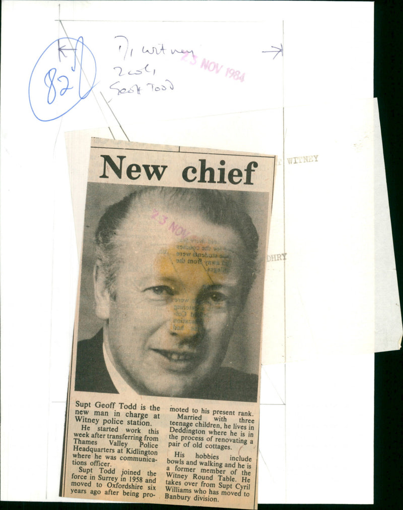 Geoff Todd - Vintage Photograph