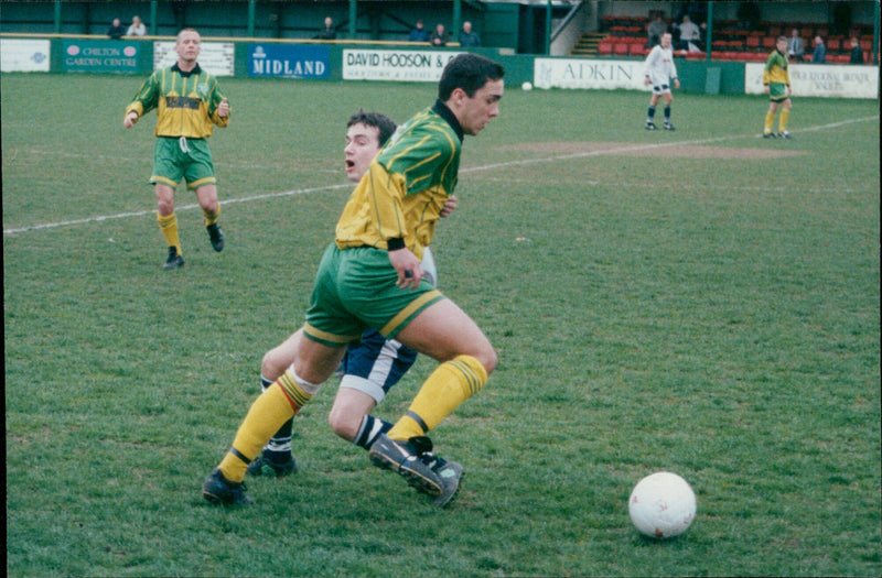 Matty Whitehead & John Lowe - Vintage Photograph