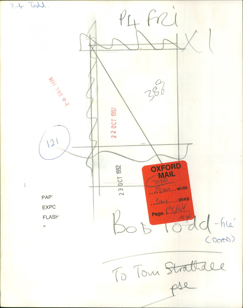 Bob Todd - Vintage Photograph