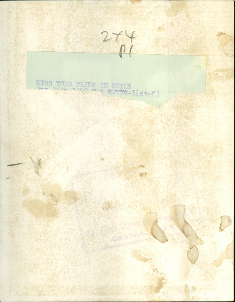 Ann Todd - Vintage Photograph