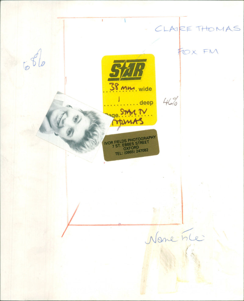 Claire Thomas - Vintage Photograph