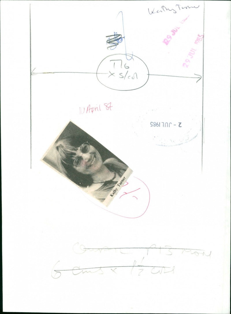 Kathy Turner - Vintage Photograph