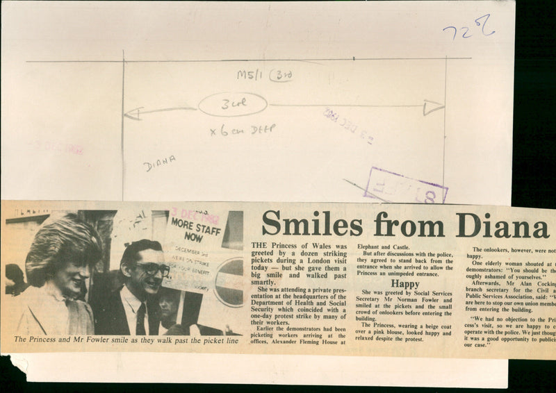 Diana, Princess of Wales - Vintage Photograph