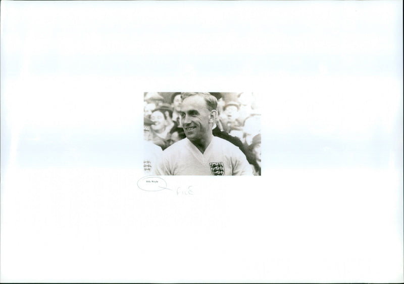 Billy Wright - Vintage Photograph