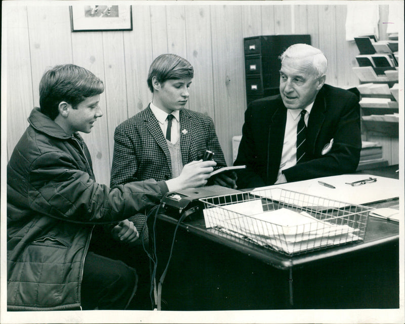 Arthur Turner, Michael Gibbs & Steven Brazier - Vintage Photograph