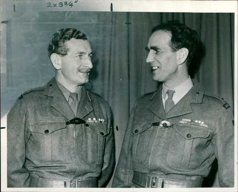 Lieut-Col. H. J. Sweeney - Vintage Photograph