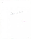 John Wallace - Vintage Photograph