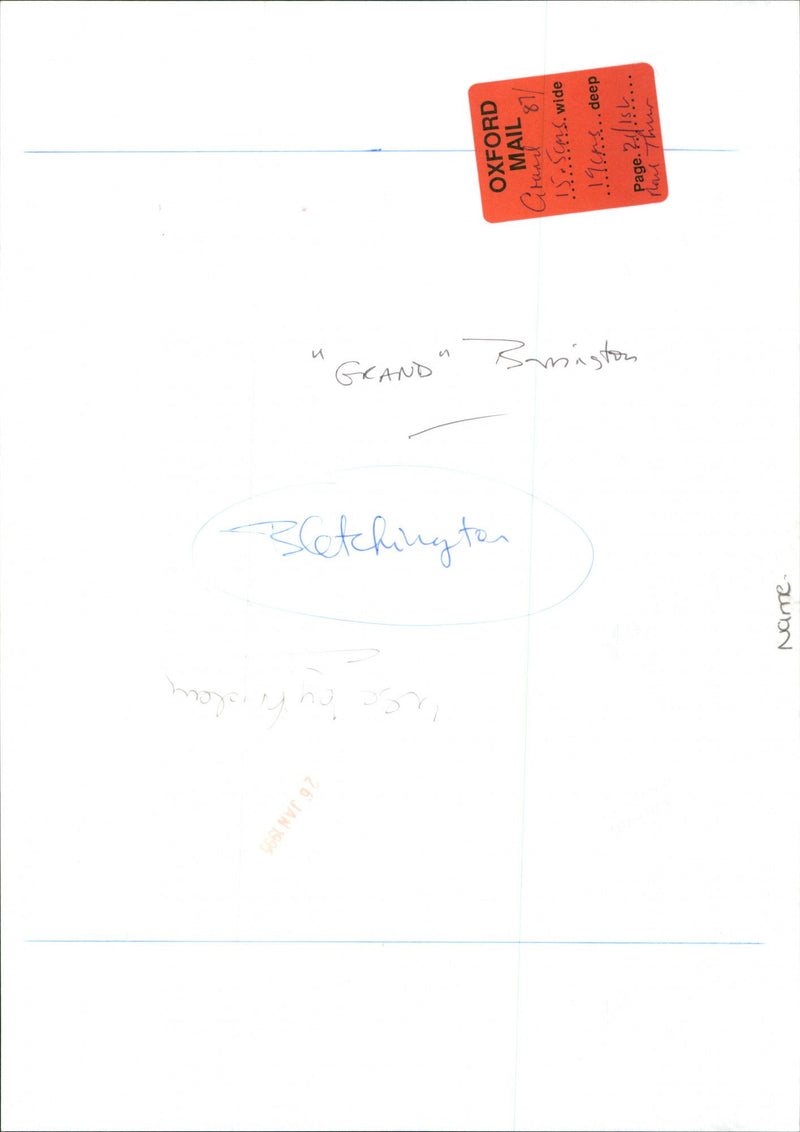 Winnie Ansell - Vintage Photograph