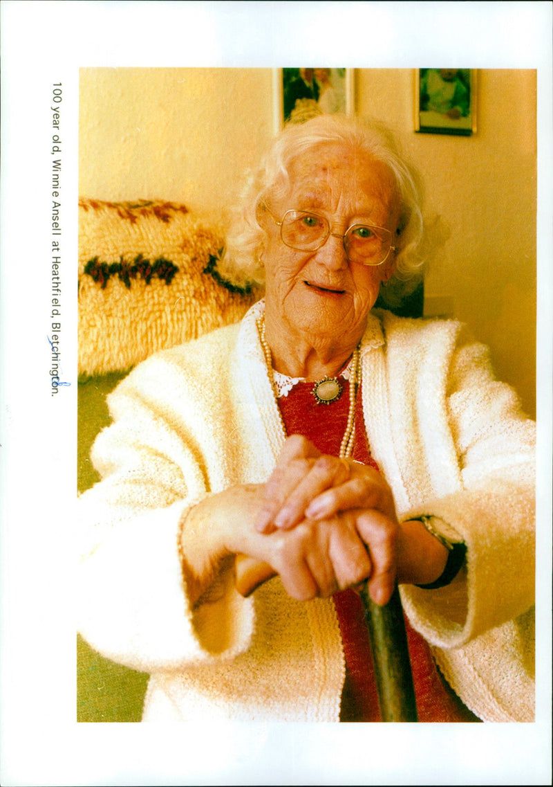 Winnie Ansell - Vintage Photograph