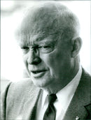 Children skate on a frozen lake in Stockholm, Sweden. - Vintage Photograph