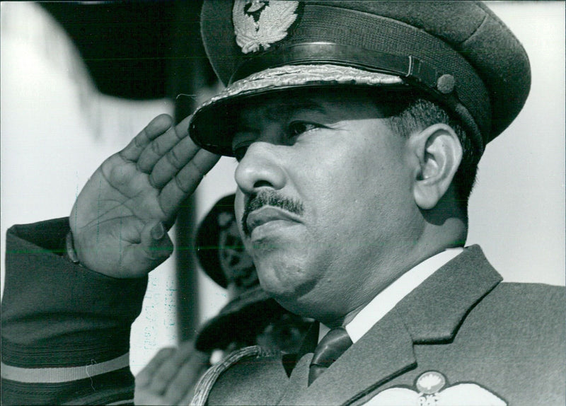 Air Vice Marshal Sultan Mahmud, Chief of Air Force Staff, Bangladesh - Vintage Photograph