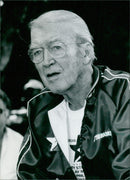 Jimmy Stewart at the annual Jimmy Stewart relay run - Vintage Photograph