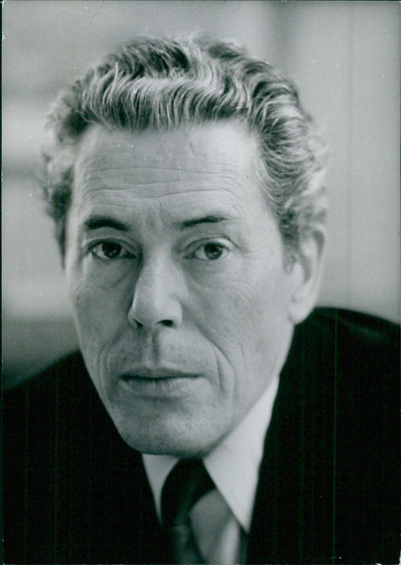 Jacques Monod Clavos, biólogo molecular y ganador del Premio Nobel - Vintage Photograph