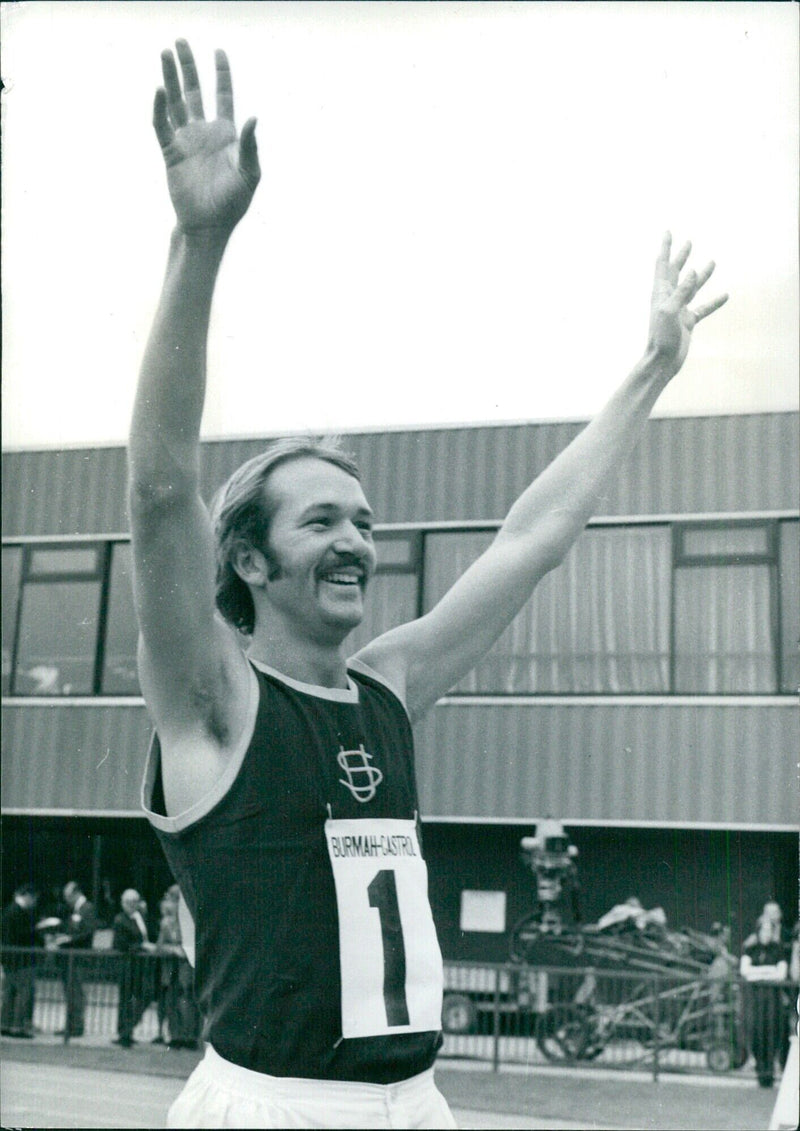 DANIE MALAN, Atleta Sudafricano - Vintage Photograph