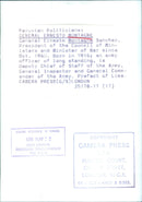 General Ernesto Montagne Sanchez, President of the Council of Ministers and Minister of War - Vintage Photograph