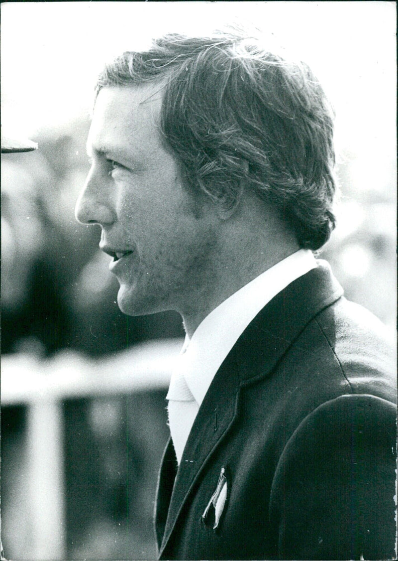 Eddie Macken, Successful Irish Showjumper - Vintage Photograph