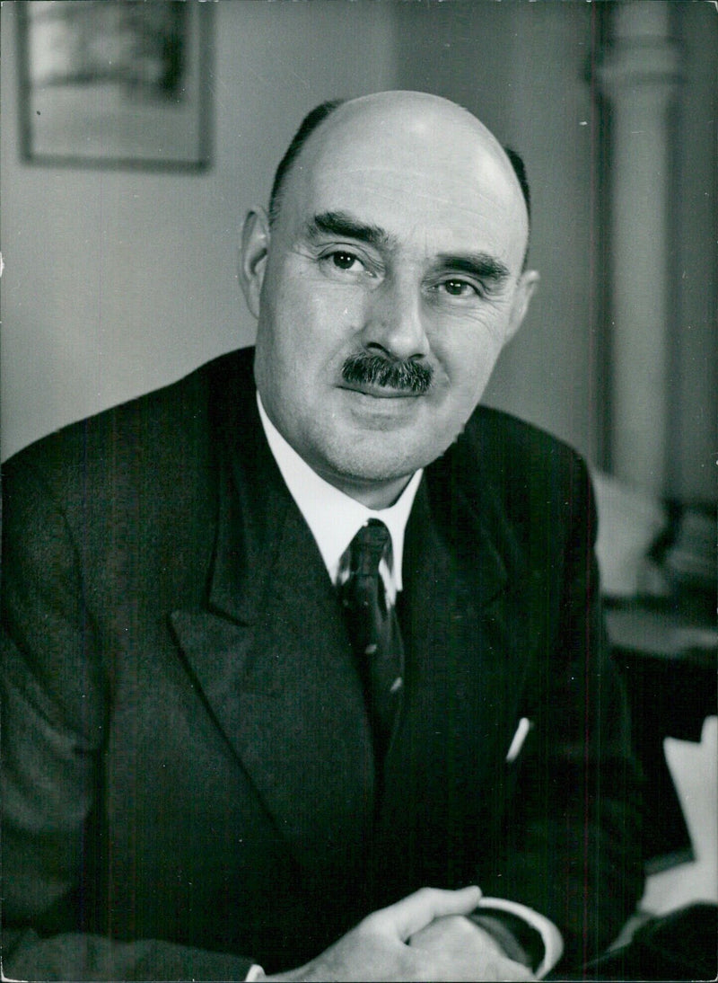 J. C. MORGAN, Head of Central African and Aden Department - Vintage Photograph