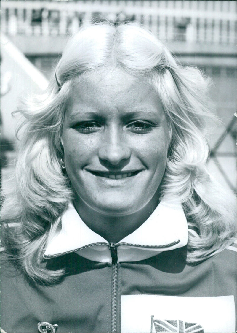 Donna Murray, British Athlete - Vintage Photograph