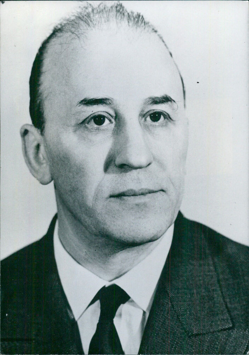 ROMAN MOLDOVAN, Joint Vice-Chairman of the Council of Ministers; Chairman of the National Council for Scientific Research. - Vintage Photograph