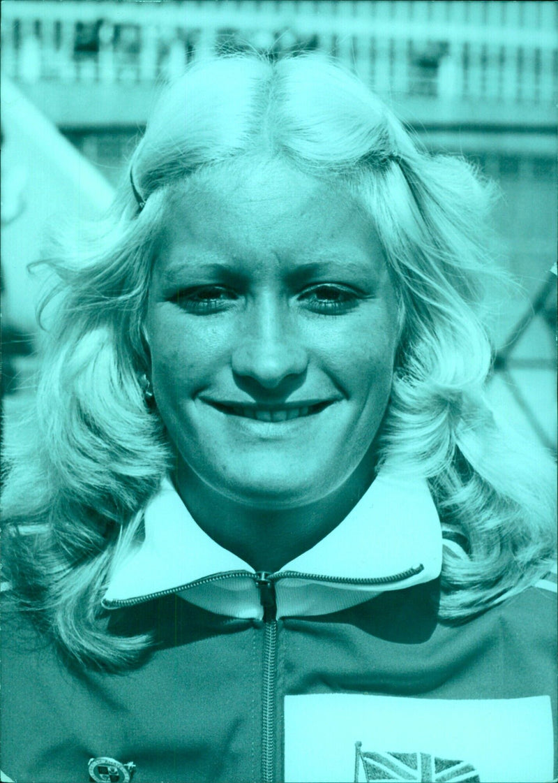 Donna Murray, British Athlete - Vintage Photograph