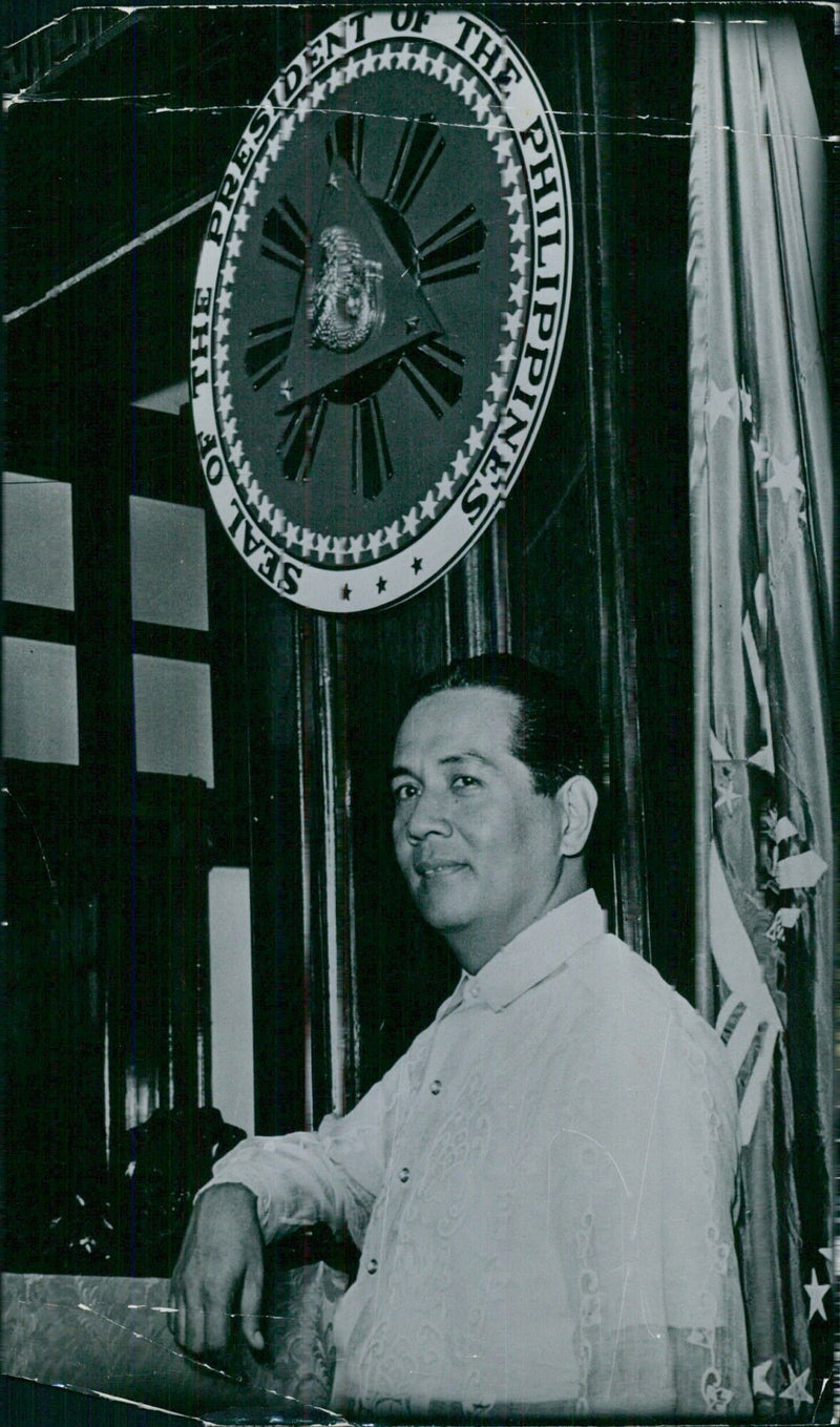 DIOSDADO MACAPAGAL, President of the Republic of the Philippines - Vintage Photograph