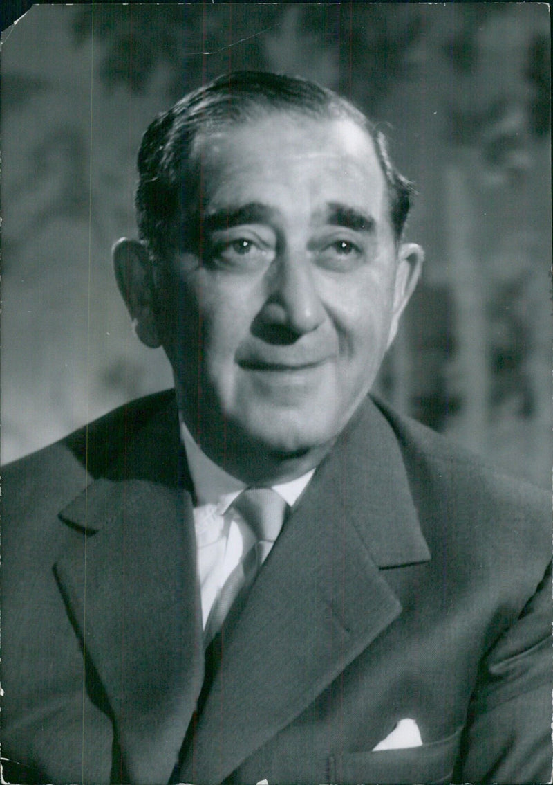 SIR SIMON MARKS, Chairman and Joint Managing Director of Marks and Spencer Ltd. - Vintage Photograph