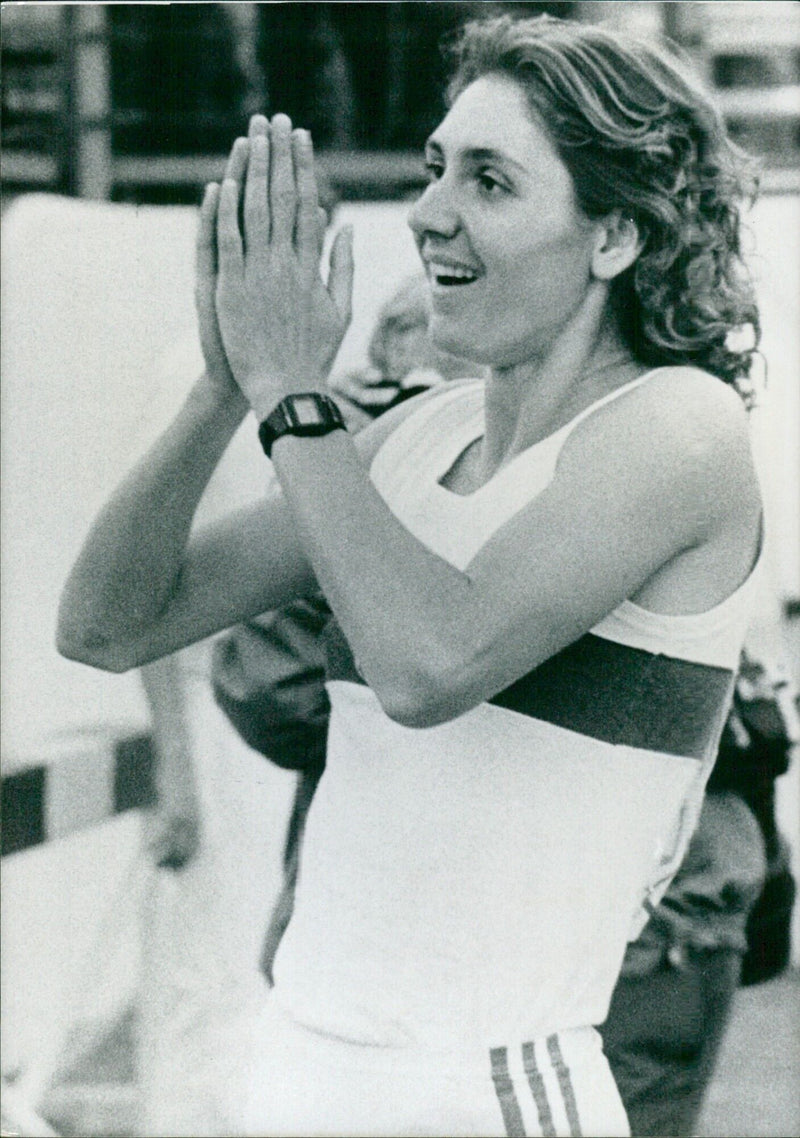 PETRA MULLER OPS, East Germany's Top 400 Metre Runner - Vintage Photograph