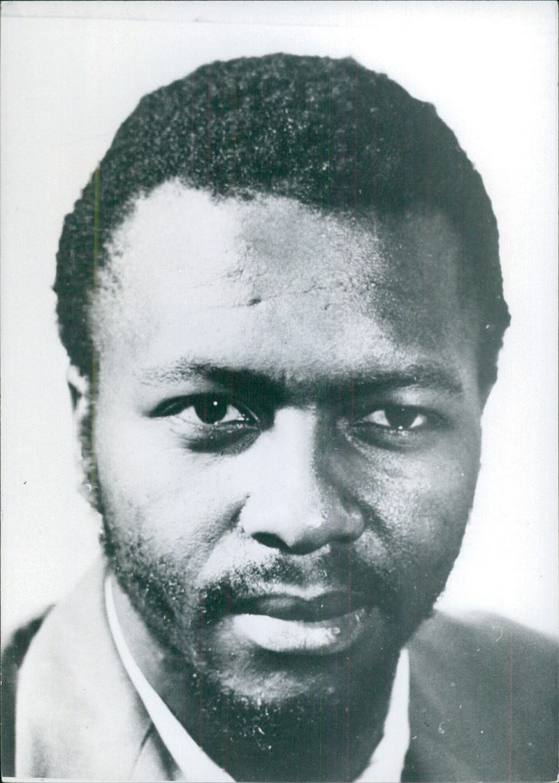 TENNYSON MAKIWANE, Representative of the African National Congress in London - Vintage Photograph