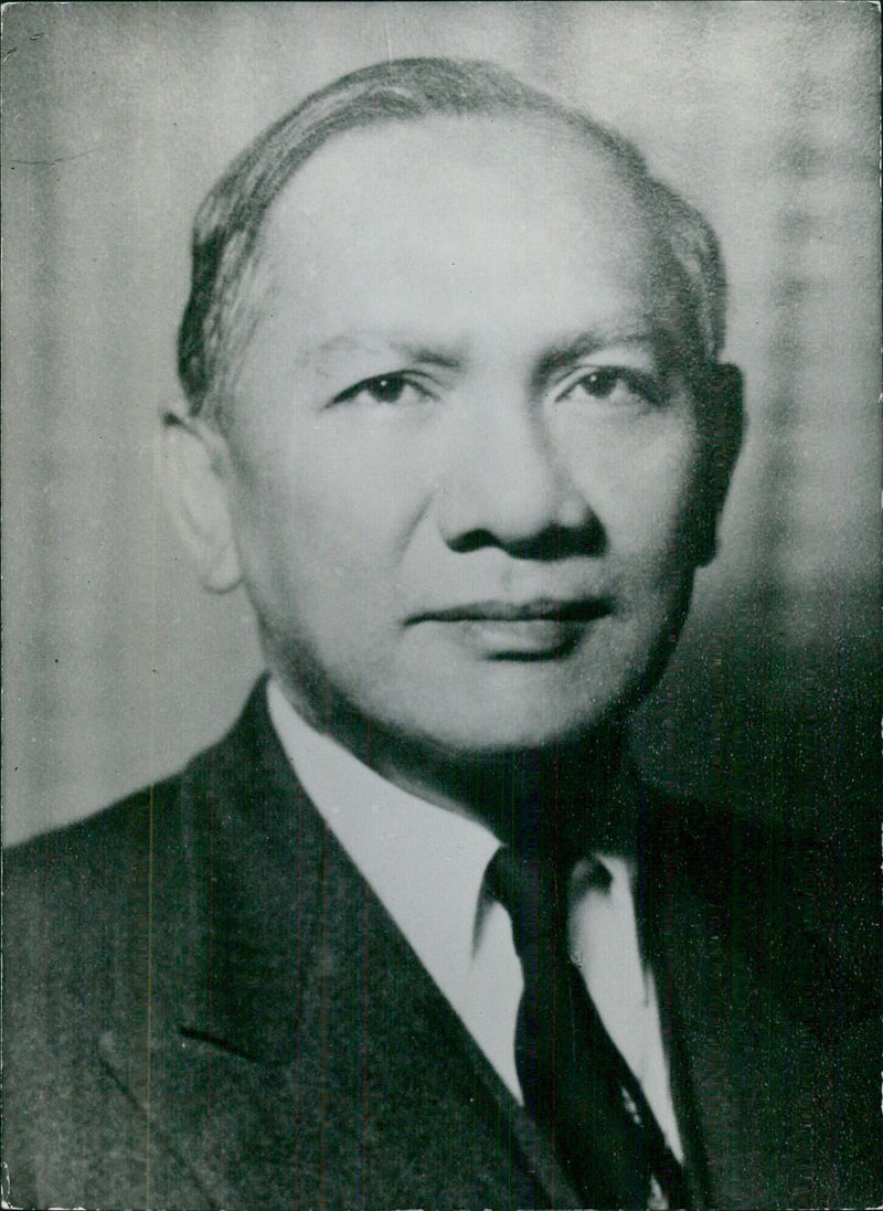 MON LUANG PIN MALAKUL, Minister of Education and Culture in the Government of General Thanom Kittikachorn. - Vintage Photograph