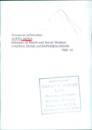 AUREL MOGA, Minister of Health and Social Welfare - Vintage Photograph