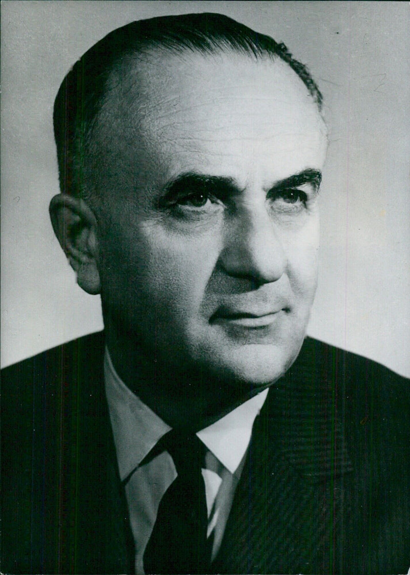 AUREL MOGA, Minister of Health and Social Welfare - Vintage Photograph