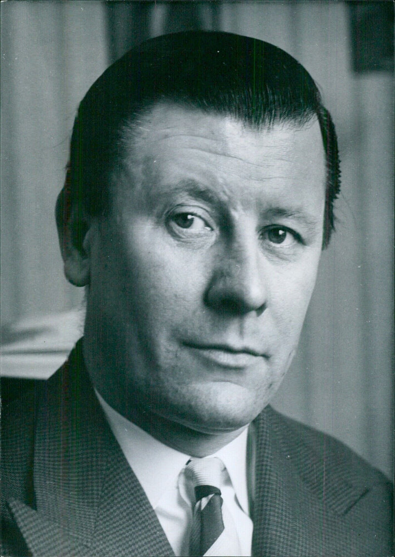 Eric Morley, Joint Managing Director of Mecca Ltd - Vintage Photograph