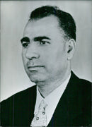 NIAZI MANIERA, Minister of Health in the Provisional Government of Cyprus - Vintage Photograph