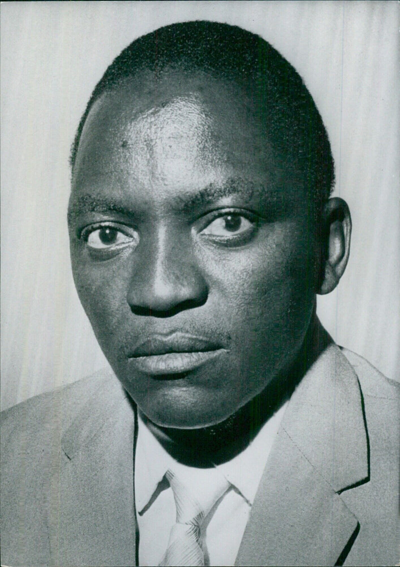 Botswana Politicians: K. P. MORAKE Assistant Minister in the Office of the President since 1969. - Vintage Photograph