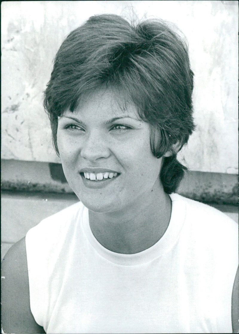 ULRIKE MEYFARTH - Top Woman High Jumper - Vintage Photograph