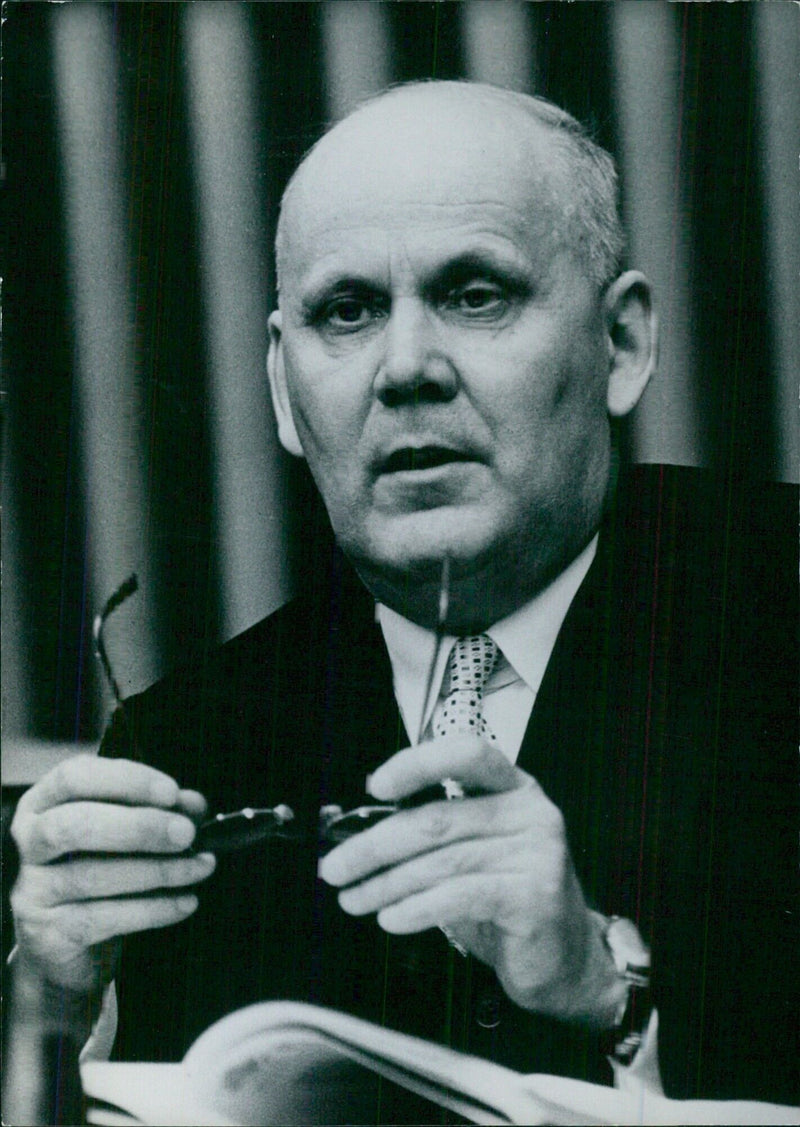 PLATON D. MOROZOV Deputy Permanent Representative of the USSR at the United Nations - Vintage Photograph