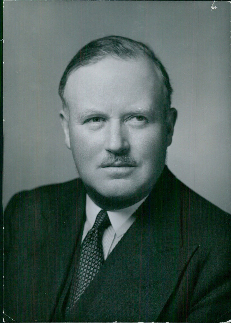 British Politician Major John Granville Morrison, T.D. - Vintage Photograph