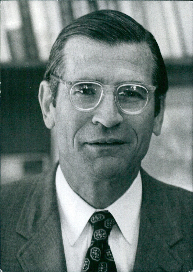 U.S. Ambassador William Macomber negotiating the release of hostages in Khartoum - Vintage Photograph