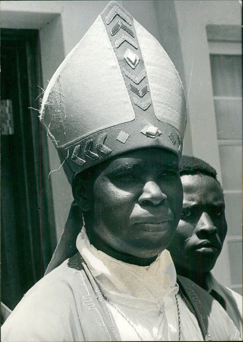 Photographed by Argos UU Mel AKK, Kenyan Church Leaders: Cardinal Maurice Otunga - Vintage Photograph