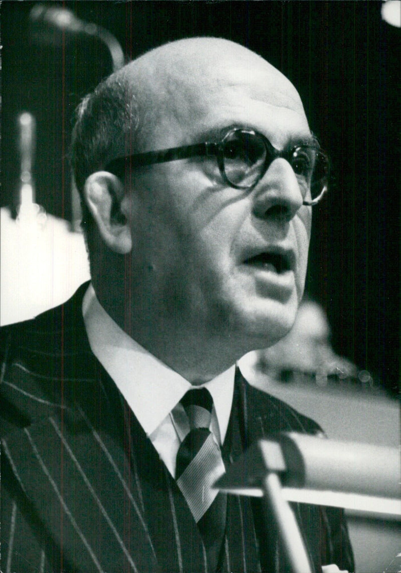 Cyril Osborne, M.P. Conservative Member of Parliament for Louth, Lincolnshire - Vintage Photograph