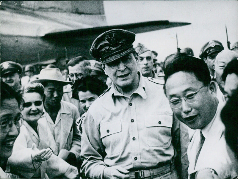 General MacArthur in Tokyo - Vintage Photograph