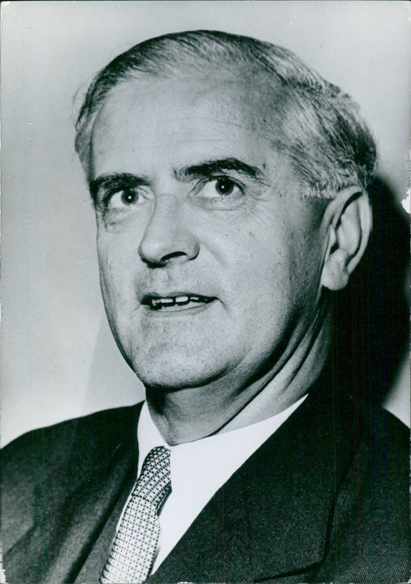 Alfred Leslie Rowse, M.A., D.Litt., F.R.S.L Fellow of All Souls College, Oxford - Vintage Photograph