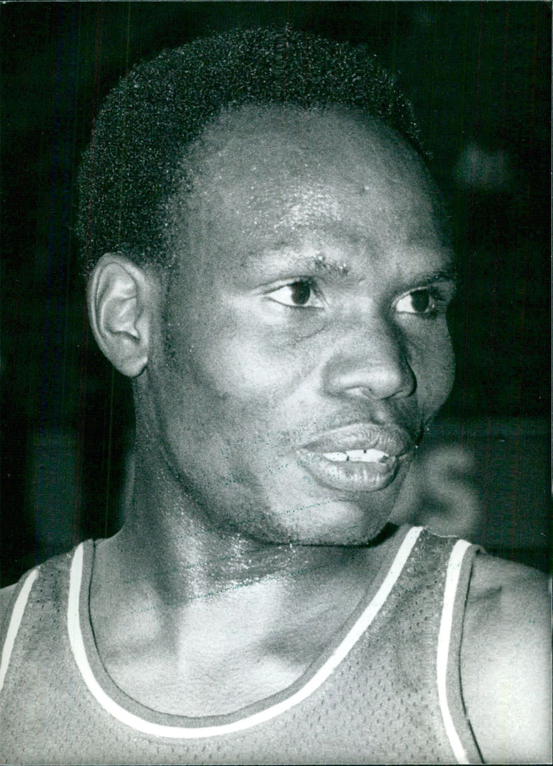 Kenyan Athlete Henry Rono - Vintage Photograph