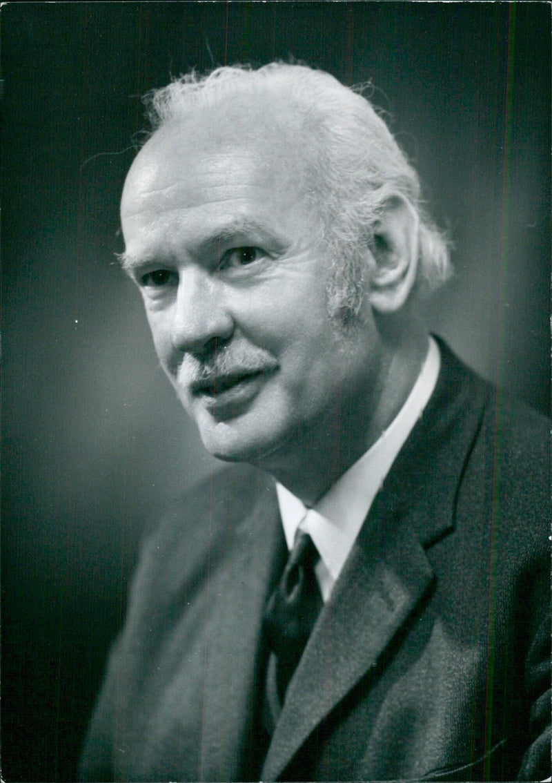 JOHN O'SULLIVAN, British Public Trustee since 1971 - Vintage Photograph