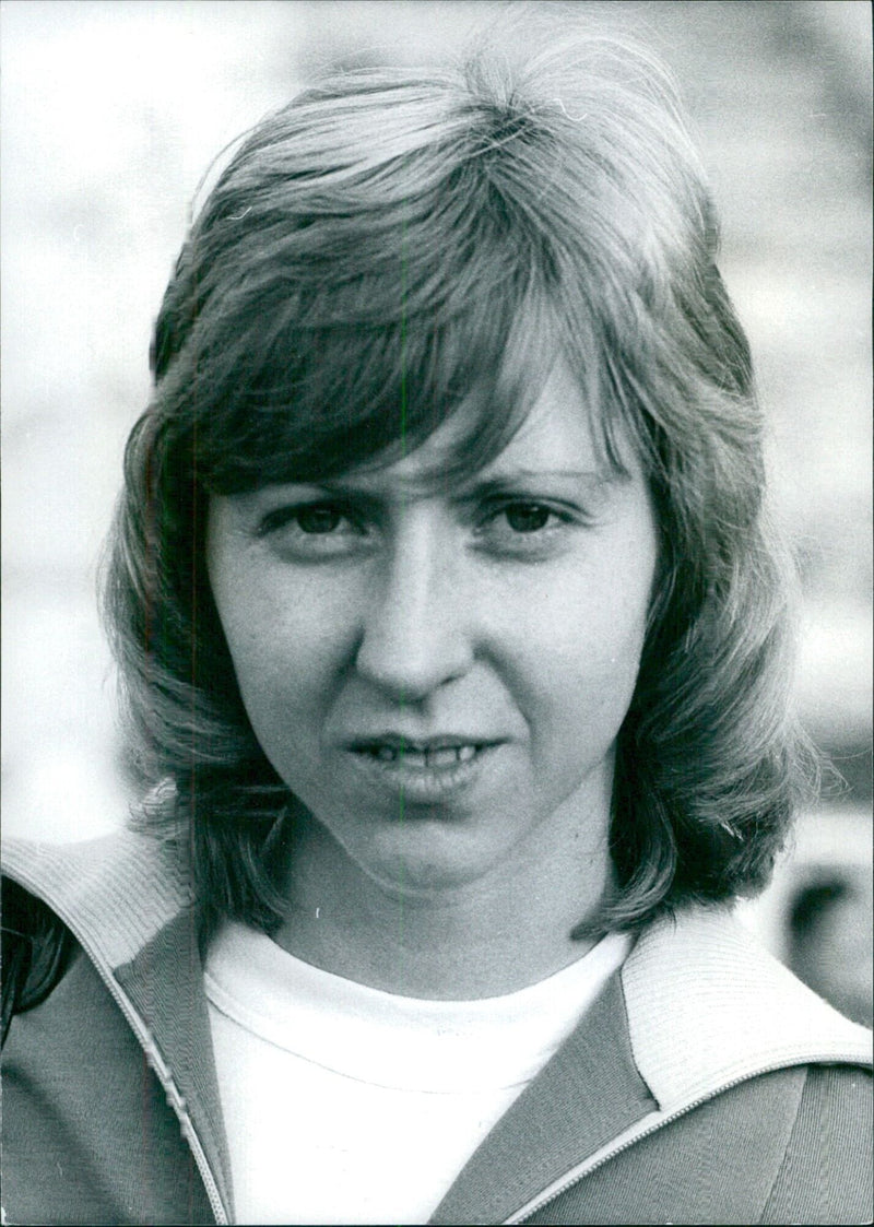 West German Athlete Annegret Richter - Vintage Photograph