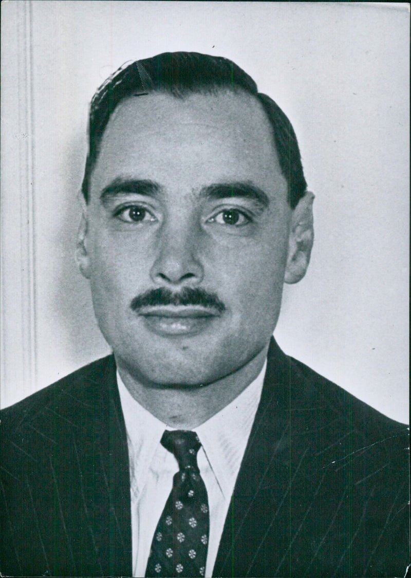 South African Politician MR. Harry Oppenheimer - Vintage Photograph