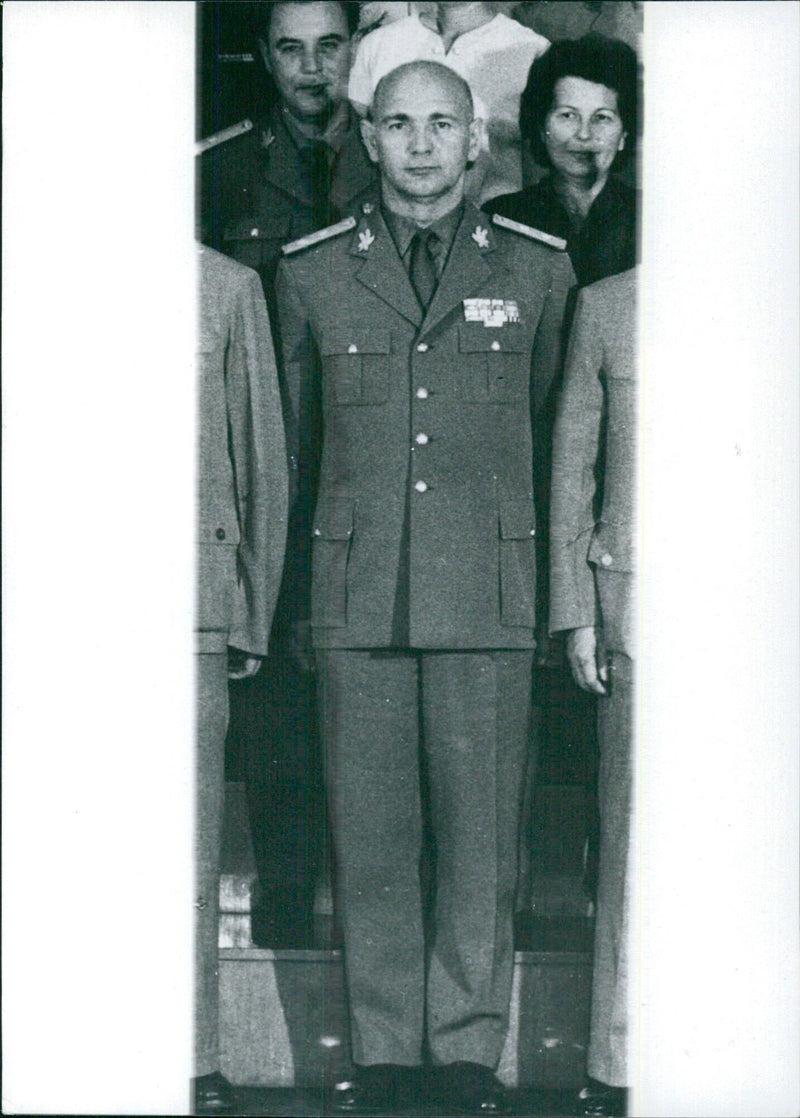 Rumanian Service Chiefs: GENERAL OCTAVIAN ORBAN - Vintage Photograph