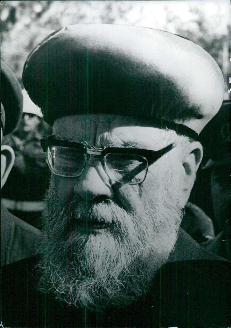 NISSIM ORVADIA Chief Rabbi of the Sephardi Jews in Israel - Vintage Photograph