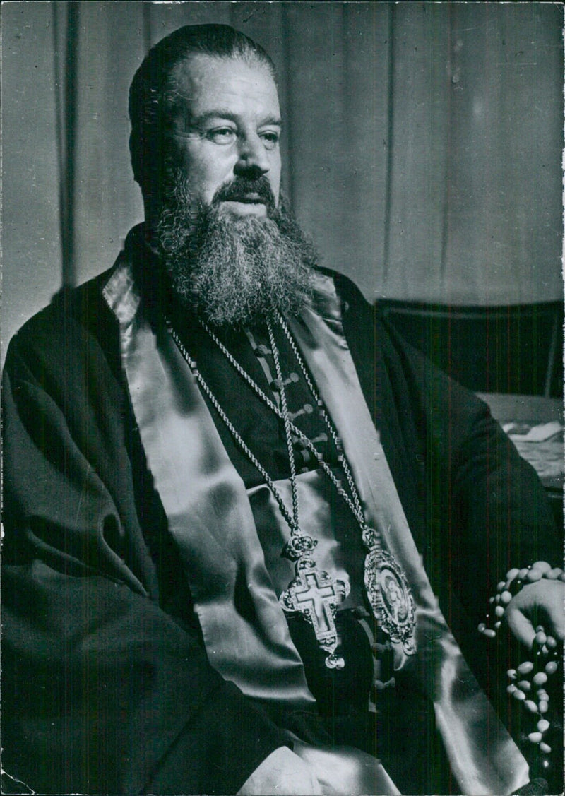 DR. JUSTIN MOISESCU - METROPOLITAN OF MOLDAVIA - Vintage Photograph